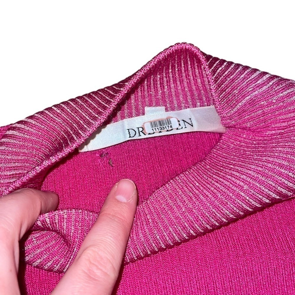 DREYDEN Pink Dione Sweater Size XS Wool Blend - Picture 8 of 9